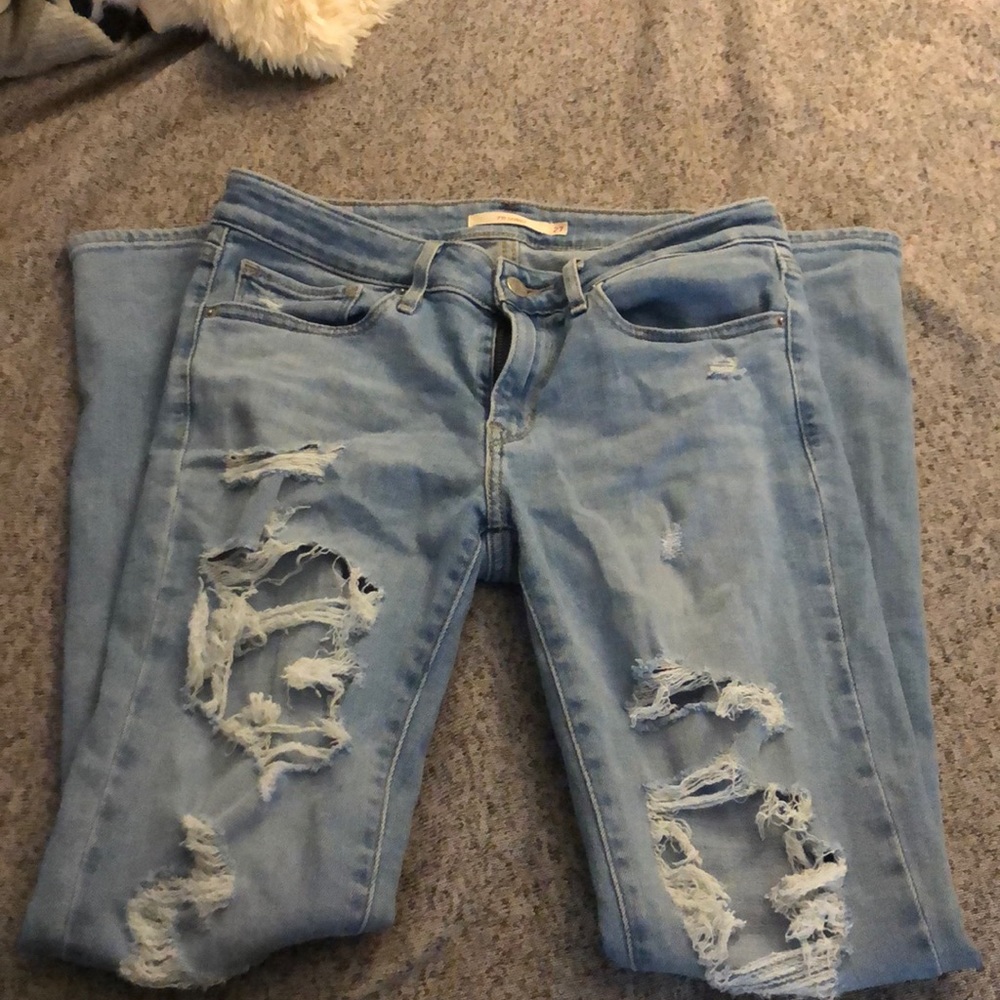 Distressed Levi’s
